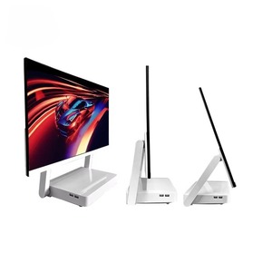 Oem/ODM FHD tất cả-trong-một màn hình cảm ứng PC Shell OEM CNC AIO PC Máy tính để bàn máy tính skd ckd sạc không <span class=keywords><strong>d</strong></span>ây - Product Image 1