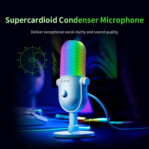 Nuevo micrófono condensador USB Razer Seiren V3 Chroma RGB, micrófono de grabación de escritorio Plug and Play para juegos, podcasts y transmisiones en vivo - Product Image 3