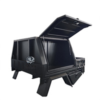 Plateau de chargement et auvent pour Landcruiser 79, en aluminium robuste, avec revêtement thermolaqué, pour double cabine