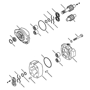 Pompe de direction hydraulique 705-56-34240 705-56-34040 704-30-34110 pour les modèles WA400-1 WA400-3 WA450-3 WA470-1 - Product Image 6