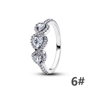 Nuovi Anelli e Set Regalo da Donna in Argento <span class=keywords><strong>Sterling</strong></span> S925 alla Moda, Vendita all'Ingrosso Diretta dalla Fabbrica - Product Image 5