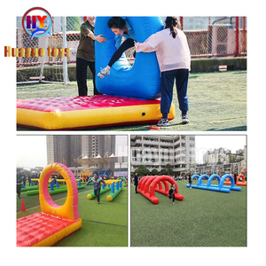 販売のためのパステルの子供の膨脹可能な障害物コース - Product Image 6