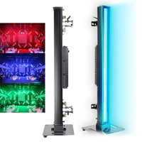 Barre lumineuse LED stroboscopique couleur étanche IP66 avec contrôle DMX, éclairage de scène matriciel LED pour concerts DJ en extérieur avec 100-240VAC