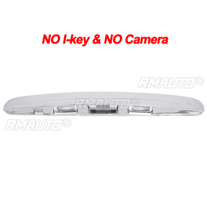 Poignée de hayon argentée sans trou pour clé connectée ni caméra pour Nissan Qashqai J10 JJ10 07-14, avec cache en plastique - Product Image 2