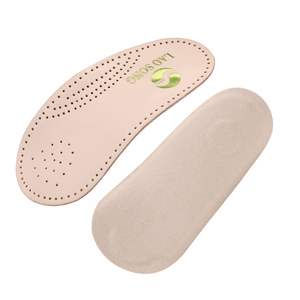 Demi-semelles en cuir respirant avec adhésif pour ajustement <span class=keywords><strong>de</strong></span> la taille <span class=keywords><strong>de</strong></span> chaussure, soulagement <span class=keywords><strong>de</strong></span> la douleur au talon, pour chaussures <span class=keywords><strong>de</strong></span> travail et habillées - Product Image 2