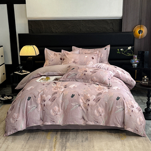 Trung Quốc Nhà Máy Chuyên Nghiệp 100% Bông In Kỹ Thuật Số Nữ Hoàng Kích Thước In Comforter 4 Mảnh Bộ Đồ Giường Đặt Cho Nhà Sử Dụng - Product Image 6