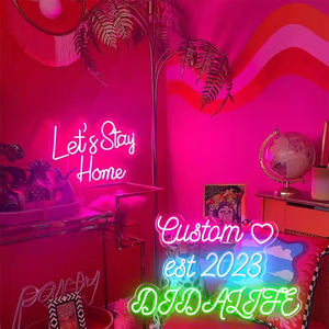Factory Custom Black Frame LED Sign Wholesale Neon <b>Light</b> for Bedroom Living Room Home <b>Wall</b> Decor - Product Image 2
