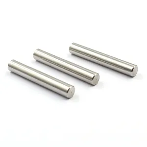 Gb119 pinos retos cilínricos de aço inoxidável, pinos paralelos de alta qualidade personalizados em aço inoxidável