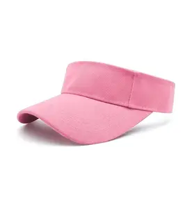 Moderne Stijl Lege Top Hat Hoge Elastische Effen Kleur Verstelbare Sport Lege Hoed Cap Voor Zonnebrandcrème