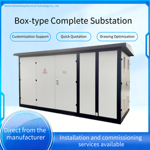 Ventes directes <span class=keywords><strong>d</strong></span>'<span class=keywords><strong>usine</strong></span> XXH, sous-station préfabriquée YB-12 triphasée 12kV à 400V 50/60Hz, conception compacte pour utilisation industrielle urbaine - Product Image 2