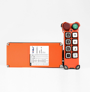 สวิตช์ควบคุมรีโมตอุตสาหกรรมไร้สาย8-keys Crane Power REMOTE คุณสมบัติป้องกันอุณหภูมิกล่อง LED 24V - Product Image 5