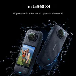 Videocamera d'Azione Insta360 X4 8K 360° Originale, Nuova di Zecca, Impermeabile, Anti-Shake, Panoramica per Vlogging e Uso Esterno - Product Image 1