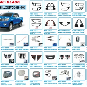 Hot Selling NEW DESIGN <b>Door</b> Sill <b>Plate</b> Accessory for TOYOTA for Hilux Revo Exterior Accessories Car Styling - Product Image 4