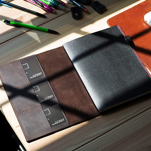 Tùy chỉnh du lịch Tạp Chí bìa da bơm lại Tạp Chí bìa bền máy tính xách tay bìa cho sách - Product Image 2