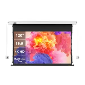 Projection Screen Electric NANO Matt White Projector Screen 120 inch Home Theater 16/9 4k Cinema Screen Projection