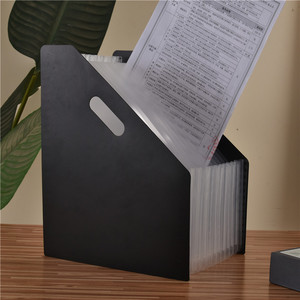 Carpeta organizadora de archivos de acordeón, organizador de plástico apilable, 13 bolsillos, pp, expansión con mango, gran precio - Product Image 2