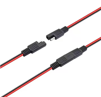 Câble d'extension Sae à Sae Déconnexion rapide Faisceau de fils CC 50A pour charge d'alimentation de voiture Câble de batterie de chargeur solaire pour PCB LED