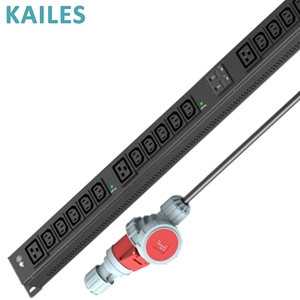 Kailes (KLS) cơ bản PDU loạt 32A 3 giai đoạn AC PDU với 30 bitc13 + 6 bitc19 Ổ cắm được thiết kế cho các phòng máy tính và các trung tâm dữ liệu - Product Image 5