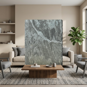Natural thin stone veneer manufacturer in India Flexible Stone Veneer Silver Shine Sheets Interior Available Sizes 122x305cm - Product Image 4