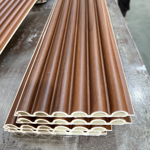 Eco-friendly WPC Decorative <strong>Interior</strong> and Exterior Wall Panels Wpc Wooden Wall Panel Boards 3D Art Wall Panel - Product Image 4