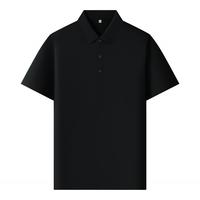 Polo de golf pour homme à manches courtes de haute qualité, respirant, anti-rides, avec impression personnalisée du logo