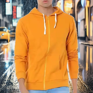 Sudaderas con Capucha TOPWX749597, Sudaderas Casuales con Capucha, 100% Algodón, Estampado de Silicona, Color Liso, Corte Regular - Product Image 2