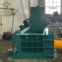 Presse à balles métalliques robuste BSGH 125T pour le recyclage des déchets d'aluminium, de fer et de cuivre, presse hydraulique haute densité, machine de 14 tonnes
