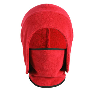Masque facial en polaire bleu marine avec cache-cou, bonnet de ski coupe-vent pour le cyclisme, les sports de plein air, couvre-chef unisexe à isolation thermique - Product Image 3