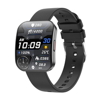 Reloj Inteligente ERON AMOLED U17 con Pantalla Curva Ultrafina de 1.85 Pulgadas, Resistente al Agua IP68, Llamadas por Bluetooth, Frecuencia Cardíaca, Oxígeno en Sangre