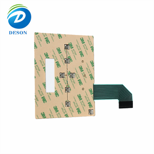 Deson Interruptor de luz de baja presión Botón Membran Interruptor de una sola llave F8 piloto Microondas <span class=keywords><strong>samsung</strong></span>-membran Switch - Product Image 3