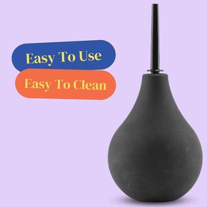 Douche anale 90 ml très vendue pour le nettoyage vaginal féminin, lavement anal de luxe pour la maison, aide à l'hygiène pour les douches vaginales ou anales - Product Image 6