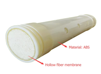 Cartouche filtrante UF 0,01 micron, débit de 1000L/H à 10000L/H, filtre à membrane UF en PVC pour l'eau potable, ultrafiltration