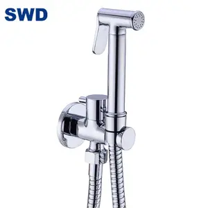 Bidet Toilet Sprayer Set-Handheld Bidet Sprayer Kit-Bathroom Hand Stainless Steel Brass Abs of Bidet Sprayer Shower