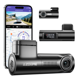 AZDOME M330Max 5G Wi-Fi 4K+2.5K ADAS, Cámara de <span class=keywords><strong>Coche</strong></span> Universal con Supercondensador, Modo de Estacionamiento, Cámara Dual para Salpicadero, DVR - Product Image 1