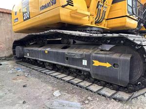 Excavatrice sur chenilles d'occasion Komatsu PC200, 20 tonnes, pelle hydraulique avec godet de 0,8 m³, machine de terrassement - Product Image 6