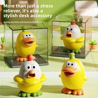 YD TOYS Jouet Squishy Poussin en Plastique pour Enfants de 3 à 6 Ans Garçons Filles – Anti-Stress et Soulagement de l'Anxiété