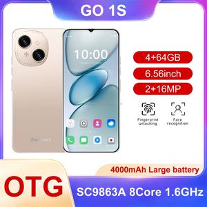 ZNNXECC GO 1S Téléphone Android 13 certifié Google, Octa Core, LTE, HD, grand écran 6,6 pouces, anglais, 4 Go + 64 Go, double SIM - Product Image 6