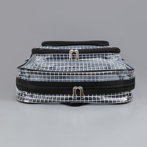 2025 Thời Trang Bền Chống-Tĩnh PVC Bụi Miễn Phí Công Suất Lớn Máy Tính Ba Lô Lưới Trong Suốt Bộ Công Cụ Túi - Product Image 4