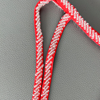 Robe bandage rouge sexy avec diamants, robe de soirée de haute qualité à bretelles spaghetti