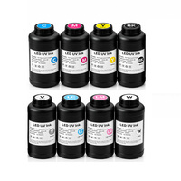 Tinta InkLab UV Curable Stabilitas Tinggi untuk Printhead Epson I3200/I1600/XP600/TX800/DX5/DX7