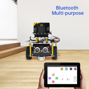 <span class=keywords><strong>Kit</strong></span> complet de voiture intelligente Micro Bit <span class=keywords><strong>Mini</strong></span> Tortoise de Keyestudio, fabriqué en usine, avec carte mère - Product Image 6