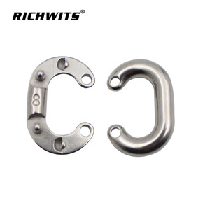 RICHWITS Stainless Steel Chain <b>Clip</b> 8mm Quick Connector For Rope Management - Product Image 4