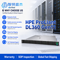 Edge Computing DL360 Gen12 Dual Socket GPU Accelerator Ready DDR5 NVMe Storage Compact 1U Enterprise Server
