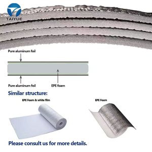 Nhôm tráng EPE bọt tấm cách nhiệt CuộN tùy chỉnh độ dày 3mm 5mm 10mm mái cách nhiệt - Product Image 2