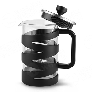 Coffrets cadeaux personnalisés avec logo, presse à café en verre, vente en gros, presse à café en plastique tendance pour le voyage, marque privée - Product Image 4