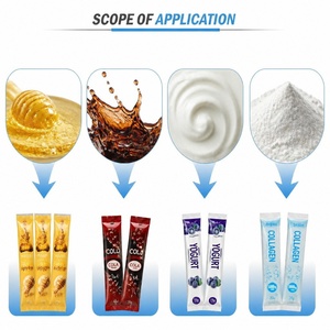 Machine d'emballage verticale automatique pour sachets de sucre blanc en poudre, 5g, 10g, 5, 10 G grammes, petit format, <span class=keywords><strong>prix</strong></span> le plus bas, emballage rapide - Product Image 3