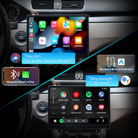 Système multimédia automobile Android KLYDE universel avec écran IPS de 12,2 pouces entièrement laminé, CarPlay sans fil intégré, GPS, DSP, 4G LTE, TPMS