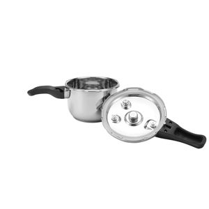 Cuisinière à pression en acier inoxydable durable de <span class=keywords><strong>petite</strong></span> <span class=keywords><strong>capacité</strong></span> de 16 cm 2 L pour la cuisine à domicile et le camping en plein air - Product Image 2