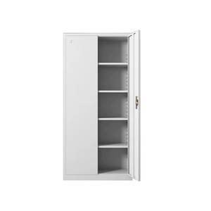 Gabinete <span class=keywords><strong>de</strong></span> almacenamiento <span class=keywords><strong>de</strong></span> metal <span class=keywords><strong>de</strong></span> doble puerta impermeable para exteriores <span class=keywords><strong>de</strong></span> diseño moderno Características ajustables a un precio económico - Product Image 1
