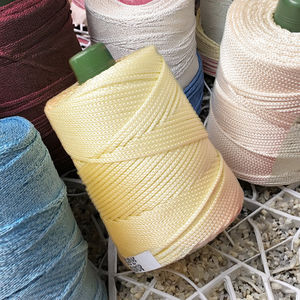 100% पॉलिएस्टर मैक्रेम कॉर्ड कॉर्ड के लिए 3 मिमी चंकी यार्न रस्सी - Product Image 3